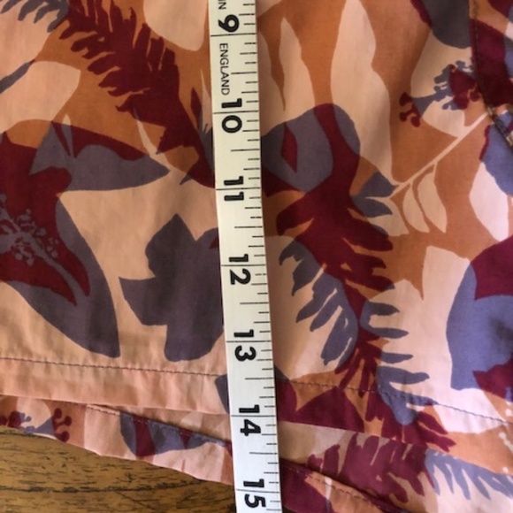 Women's Eddie Bauer Tropical Casual Athletic Sports Shorts L - Picture 12 of 13